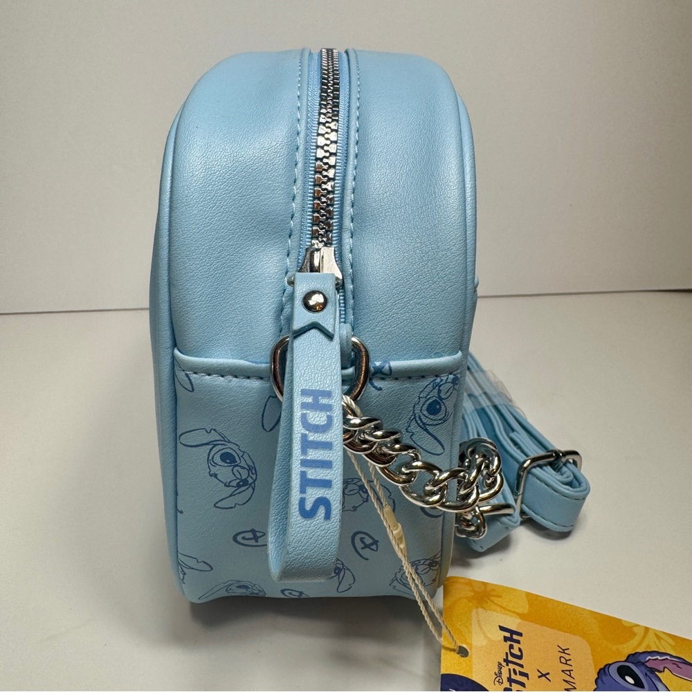 NWT. Primark Disney’s Stitch Camera crossbody Bags Light blue camera bag - Picture 6 of 12